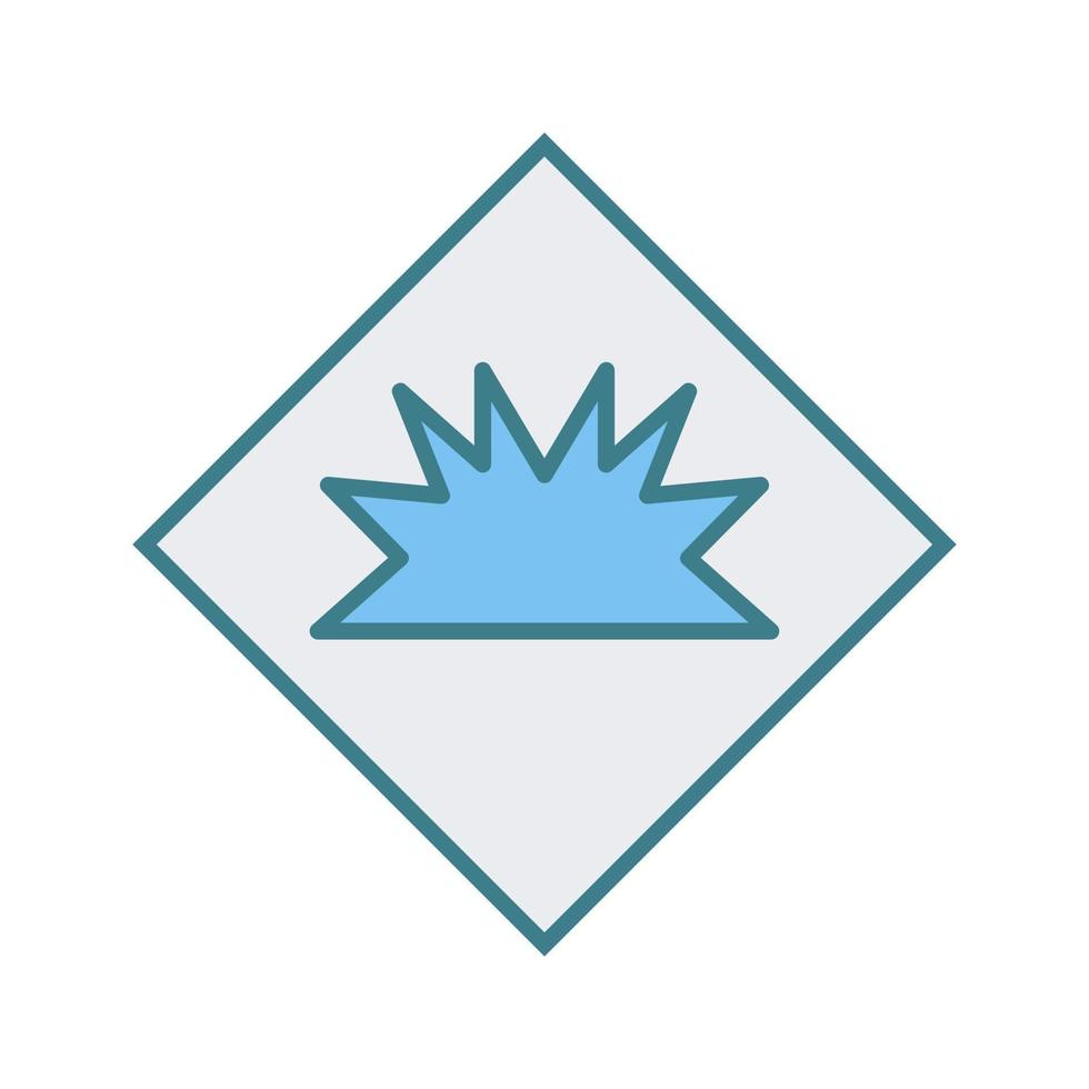 Danger of Welding Flash Vector Icon