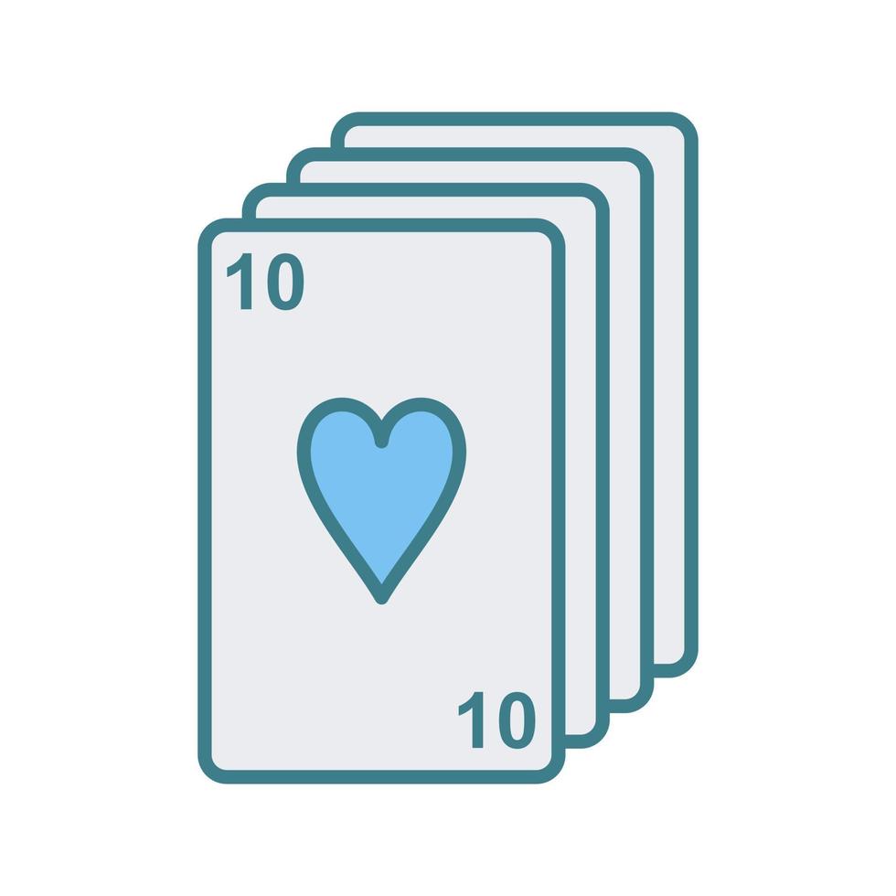 Deck of Cards Vector Icon