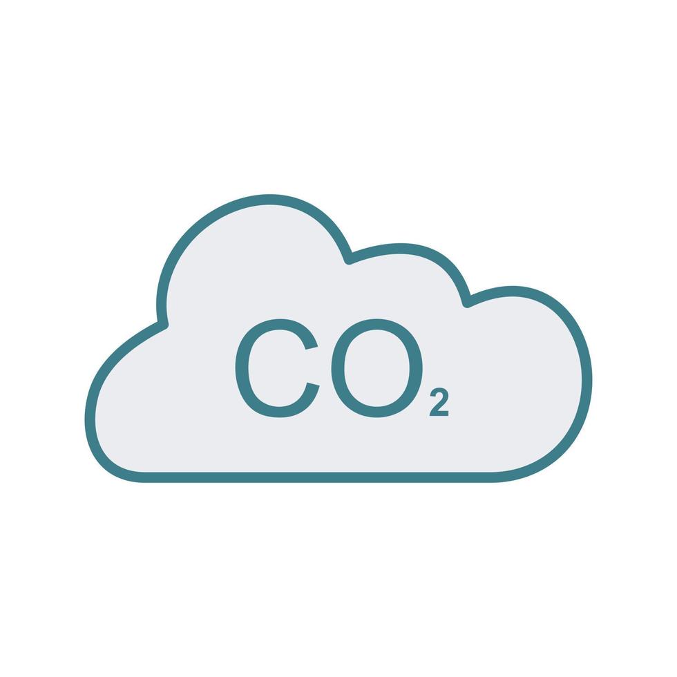 Carbon Dioxide Vector Icon