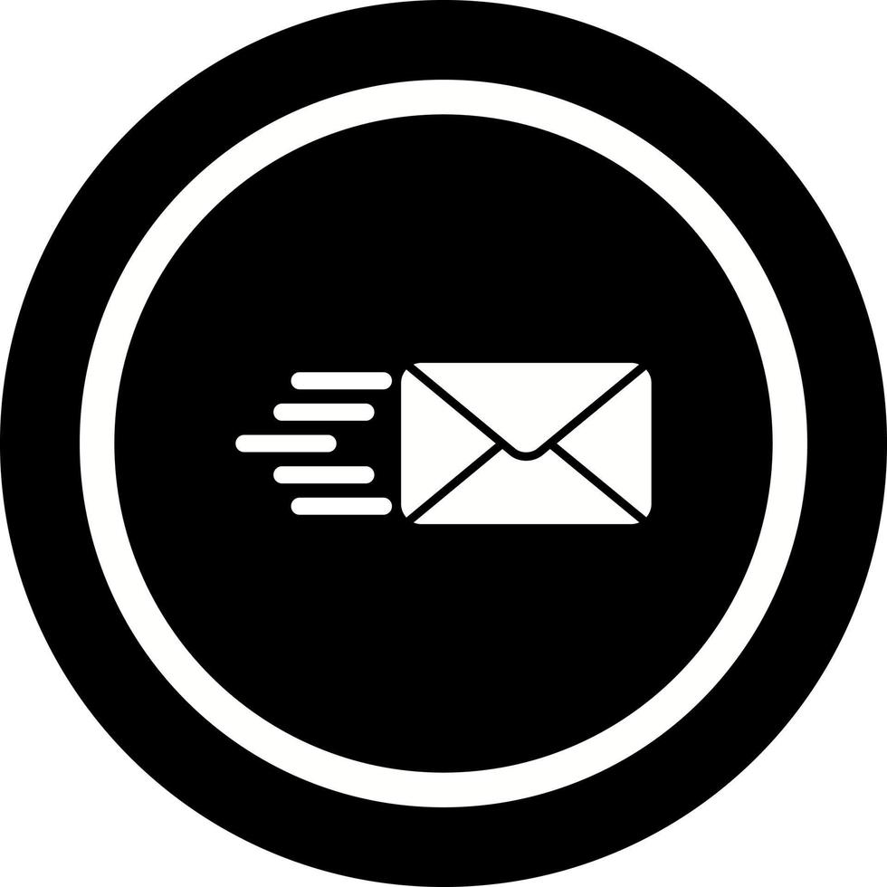 icono de vector de correo