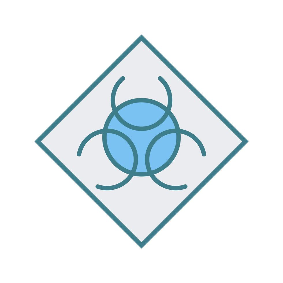 Biological Hazard Vector Icon