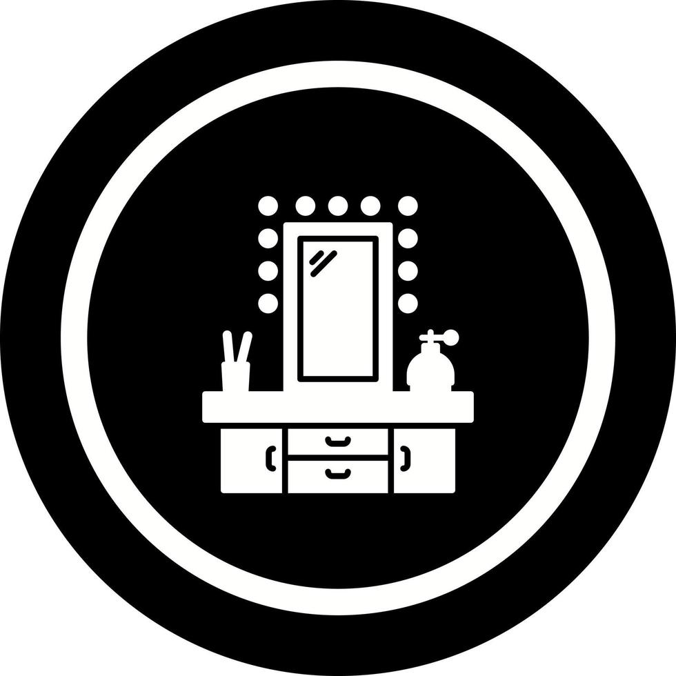 Dressing Table Vector Icon