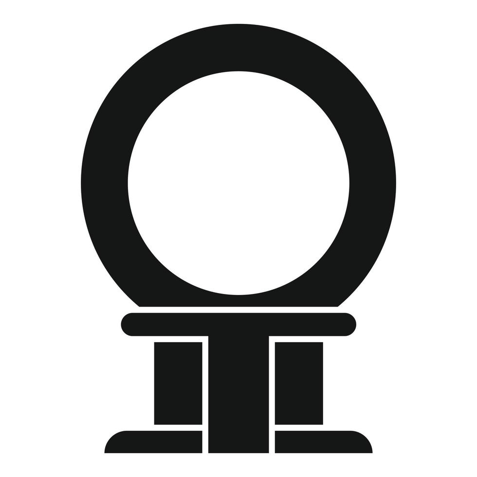 Xray device icon simple vector. Medical disease vector