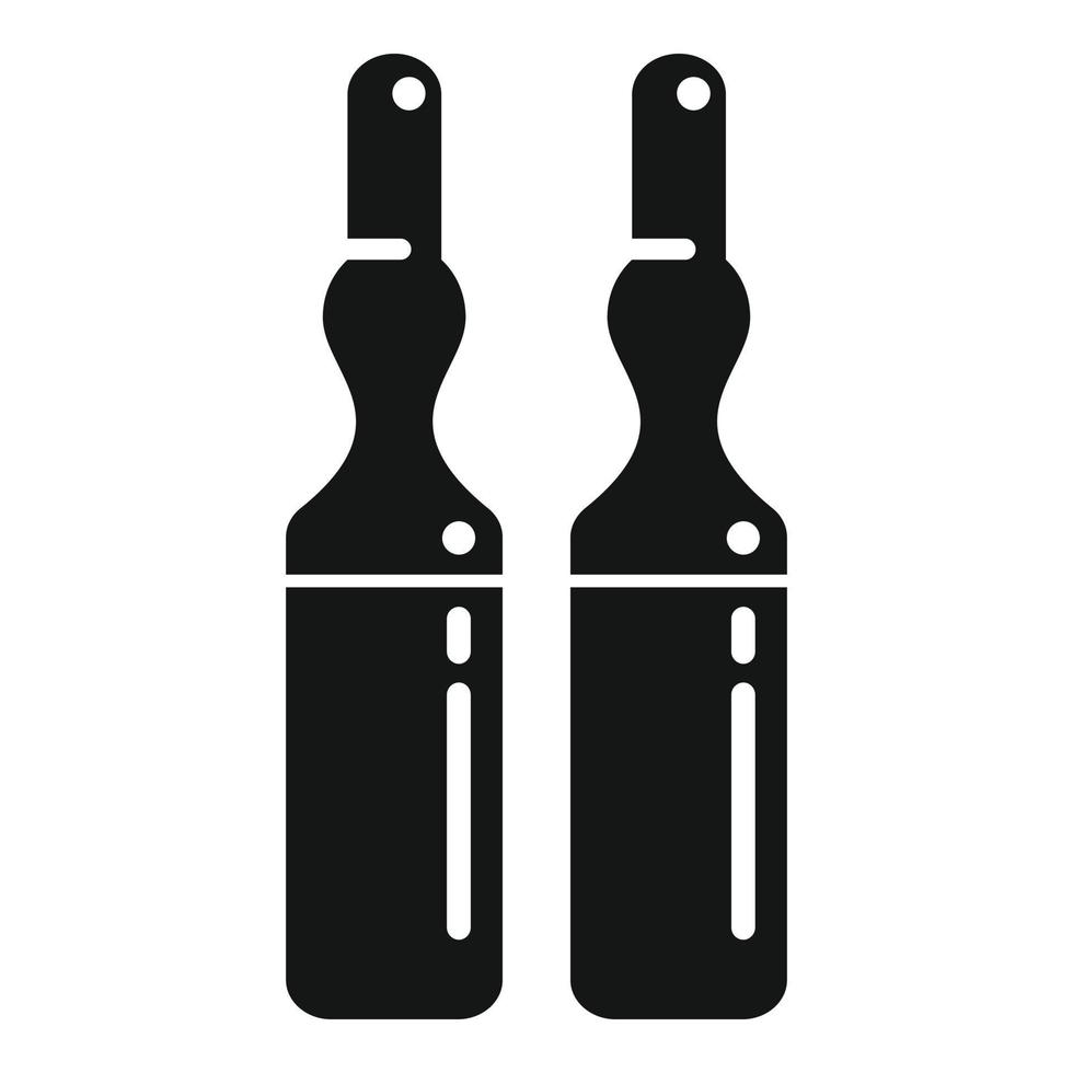 Arthritis injection icon simple vector. Pain disease vector