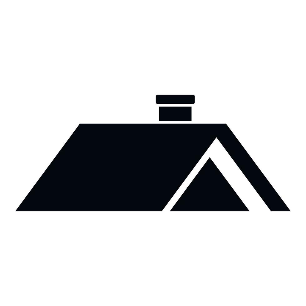 Property roof icon simple vector. House construction 21412827 Vector
