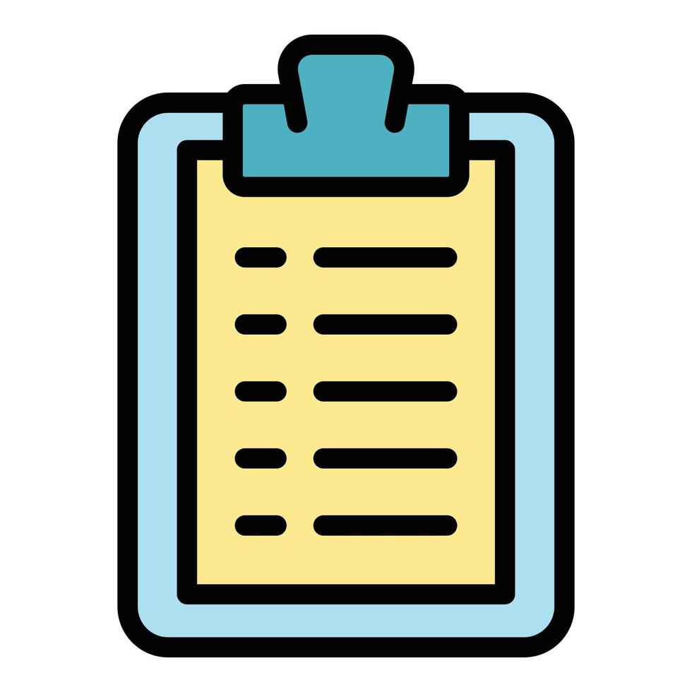 Task schedule work board icon vector flat