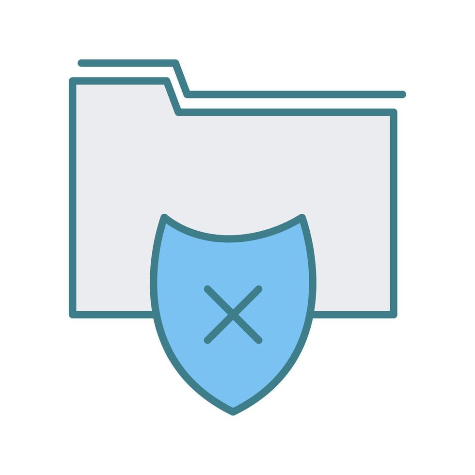 Vulnerable Folder Vector Icon