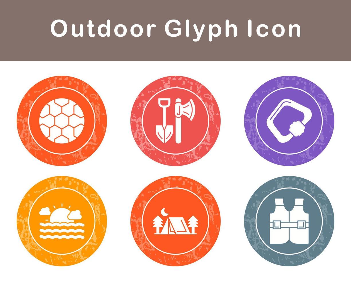 Outdoor Vector Icon Set