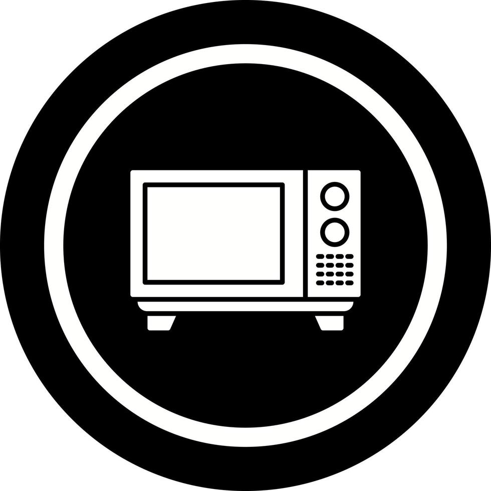 Microwave Vector Icon