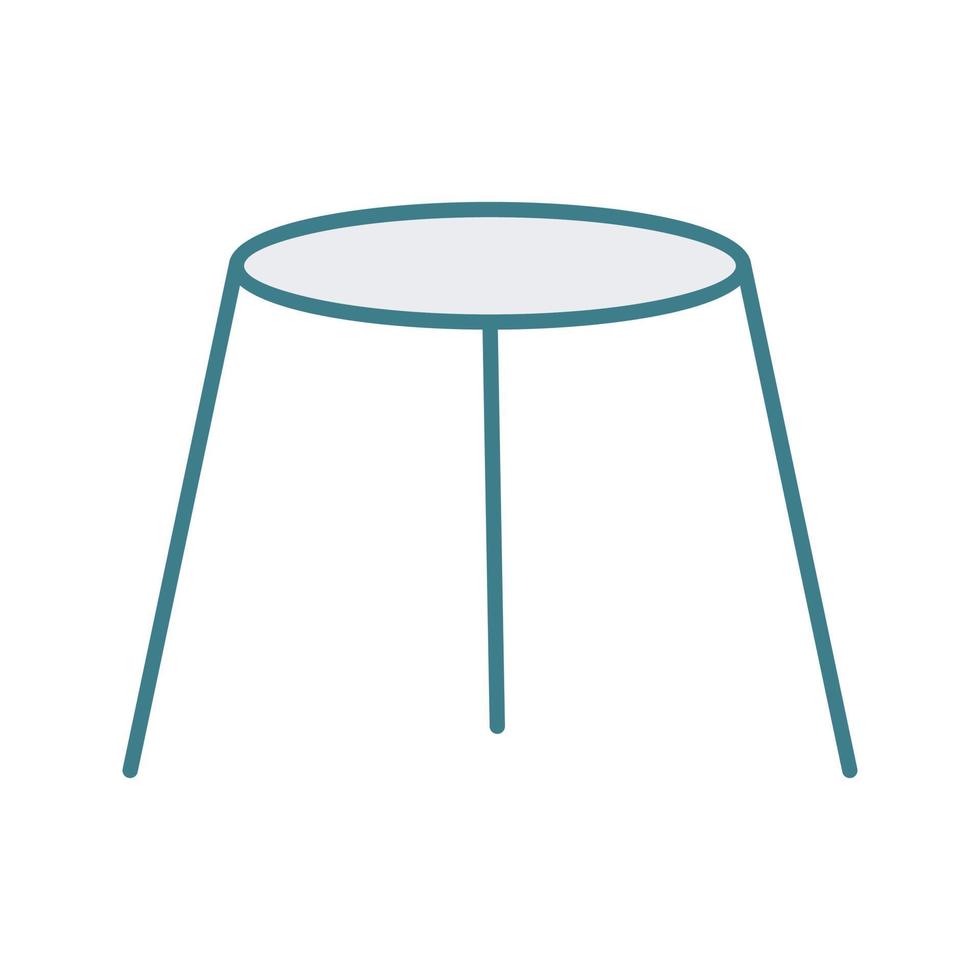 Unique Stool Vector Icon