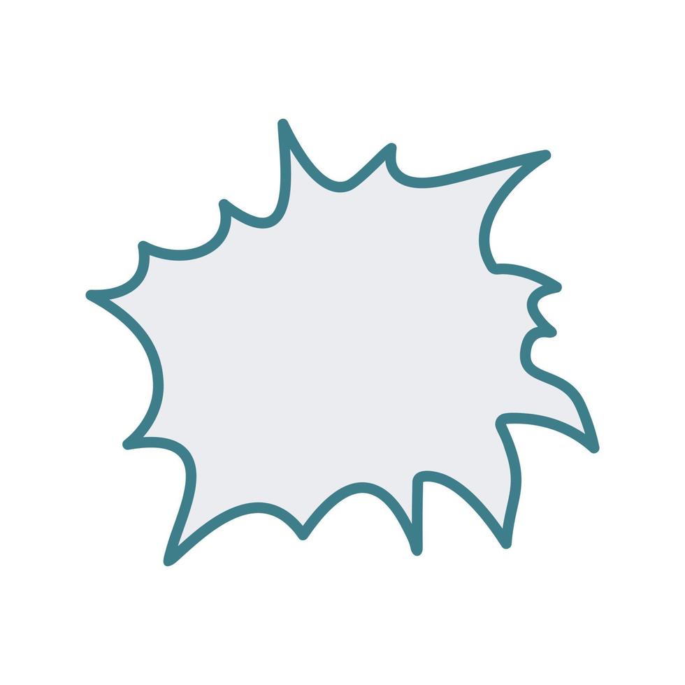 Unique Explosion Vector Icon