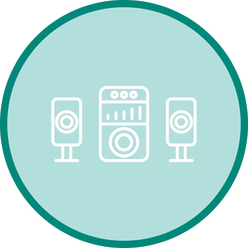 Sound System Unique Vector Icon