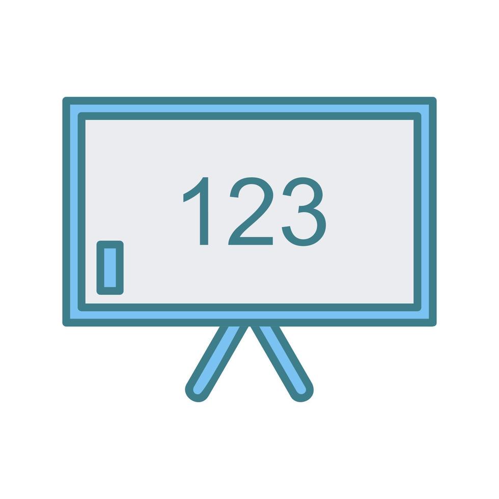 Unique Classroom Board Vector Icon