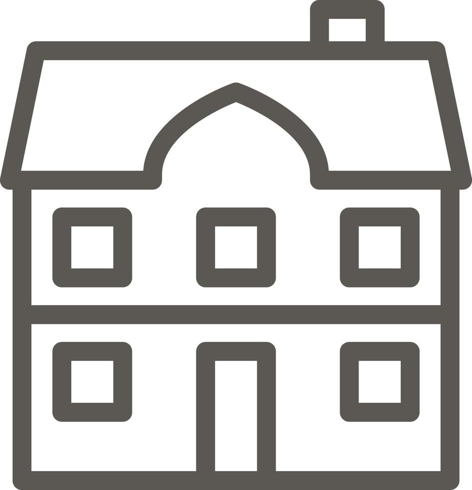 Building, city, house vector icon. Simple element illustration from UI concept. Building, city, house vector icon. Real estate concept vector illustration. on white background