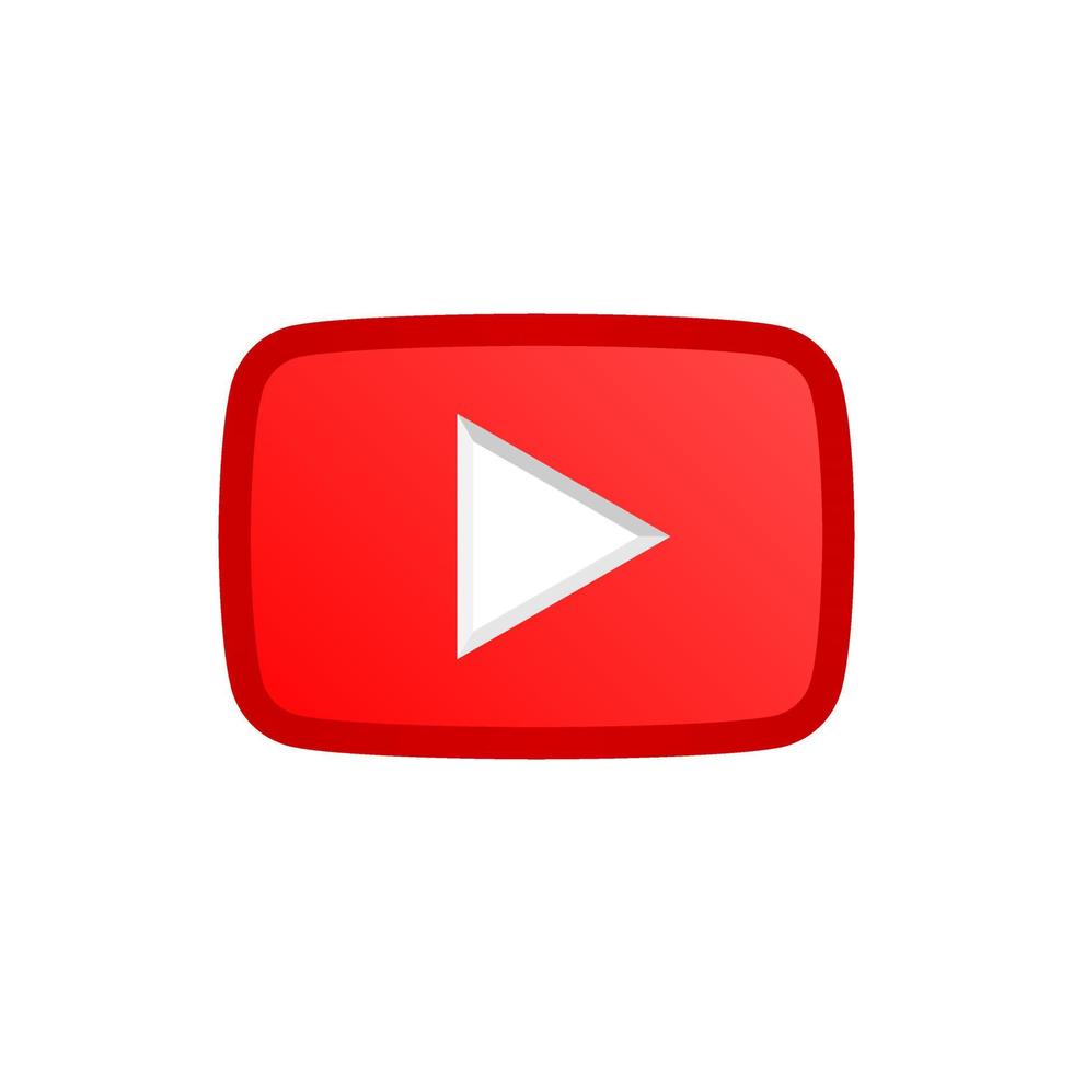 Youtube Logo Icon vector