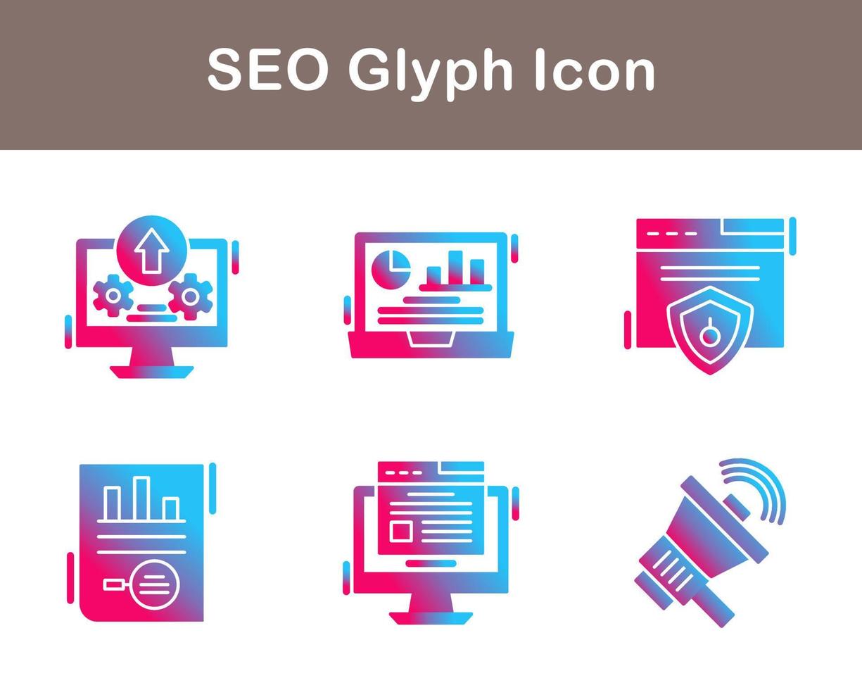 SEO Vector Icon Set