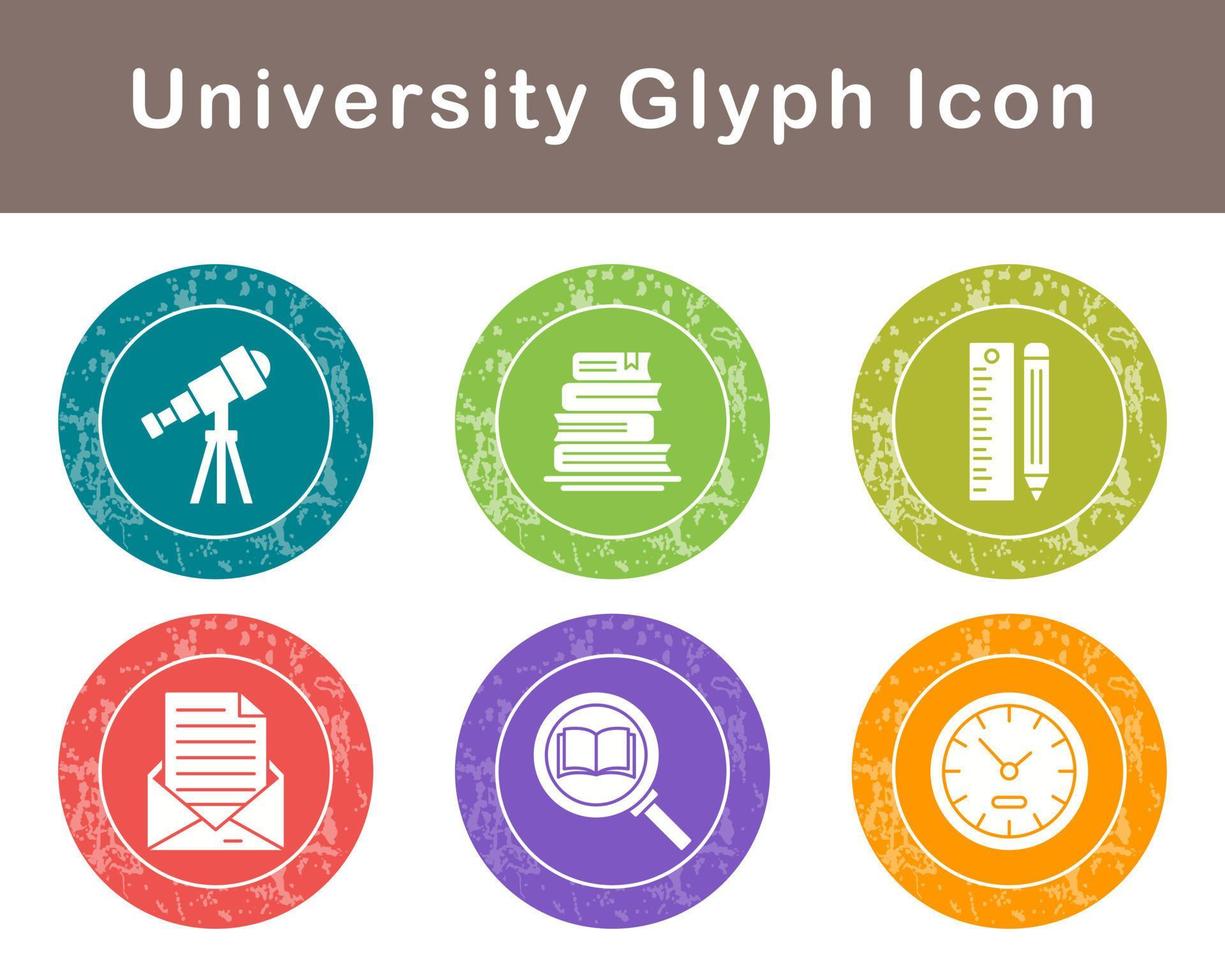 university Vector Icon Set