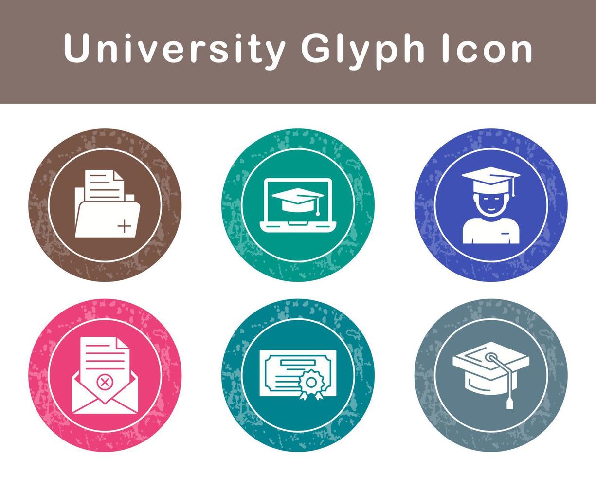 university Vector Icon Set