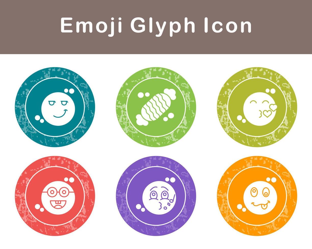 emoji vector icono conjunto