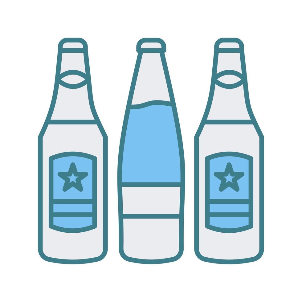 Beer Bottles Vector Icon
