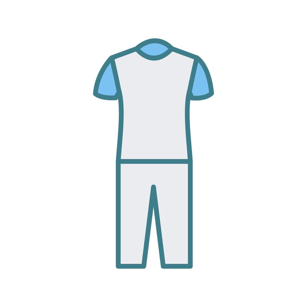 Pyjamas Suit Vector Icon