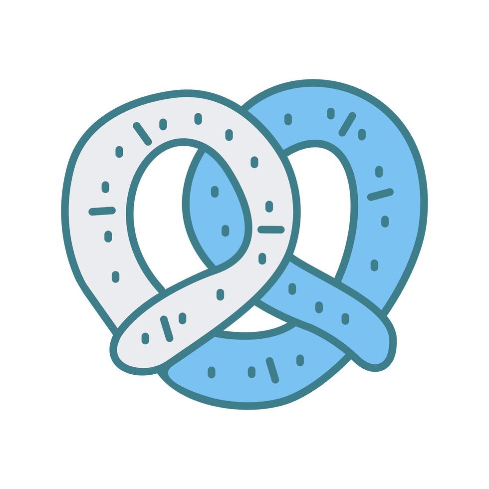 Pretzel Vector Icon