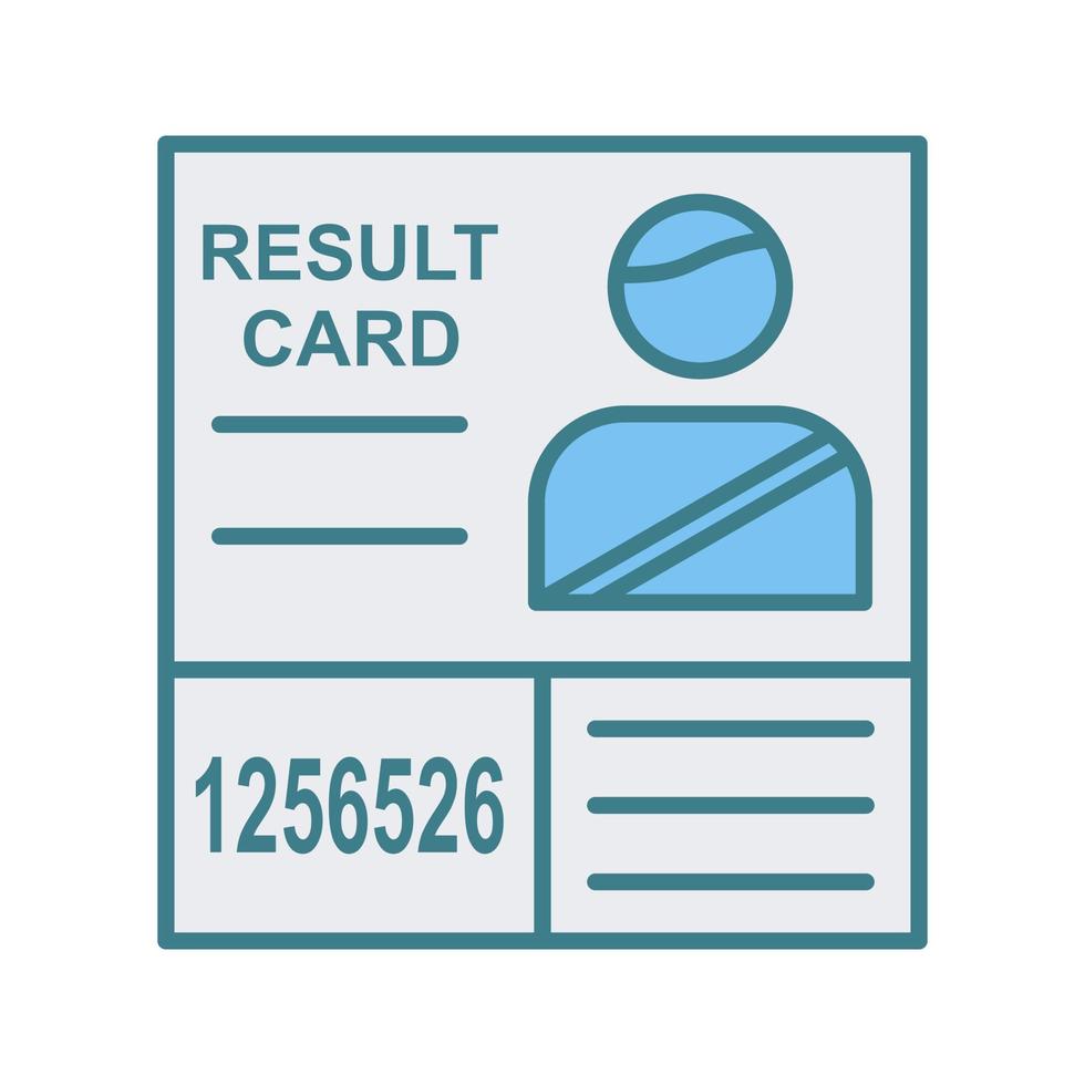 Candidate Results Vector Icon