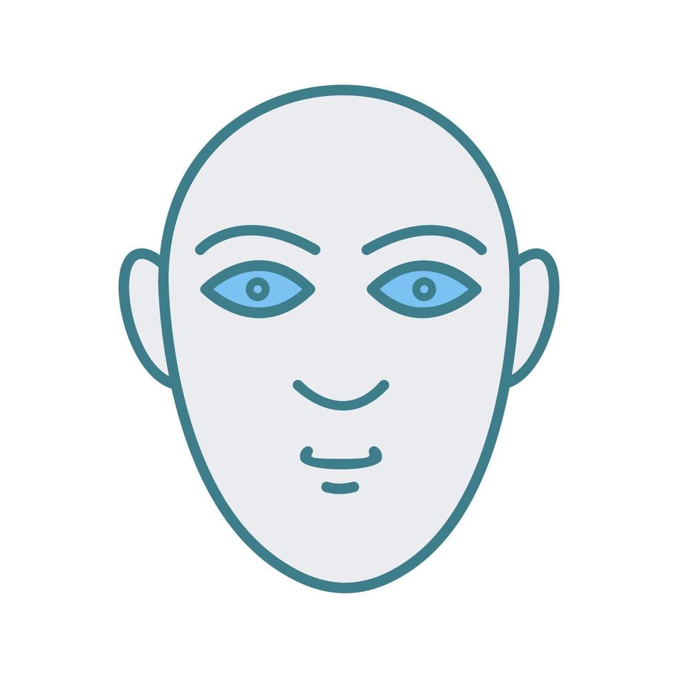 Human Face Vector Icon