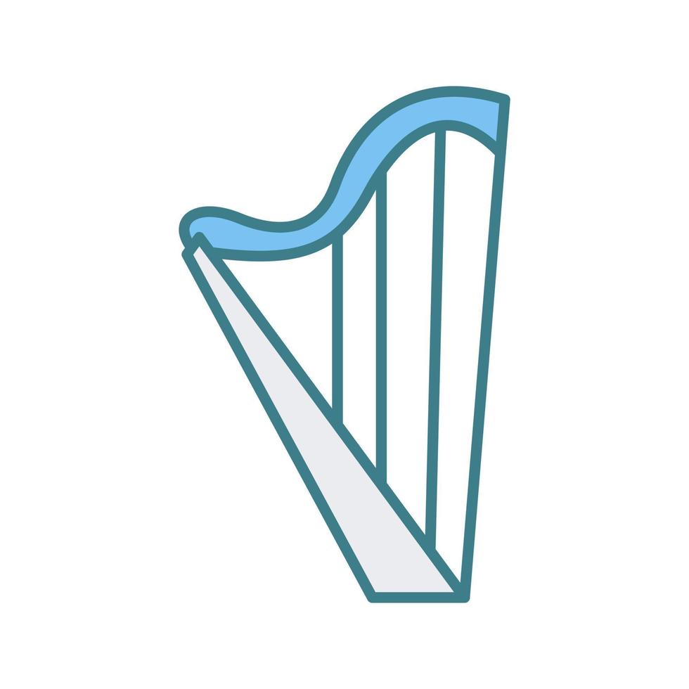 Harp Vector Icon