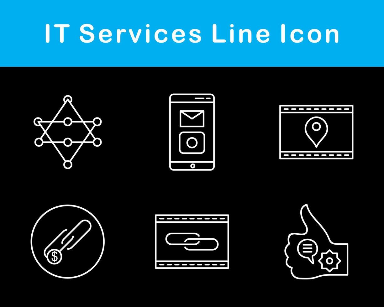 IT Services Vector Icon Set