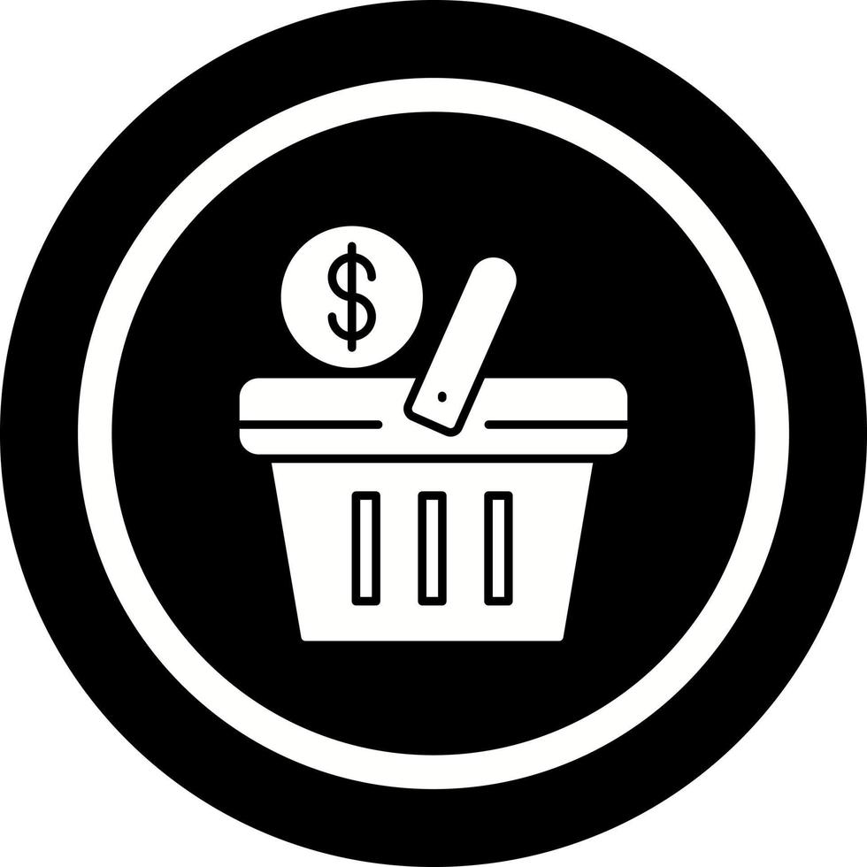 Shopping Basket Vector Icon