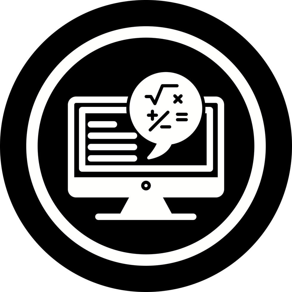 Maths Vector Icon