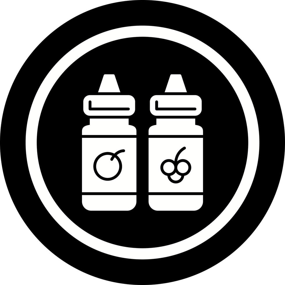 icono de vector de líquido vape