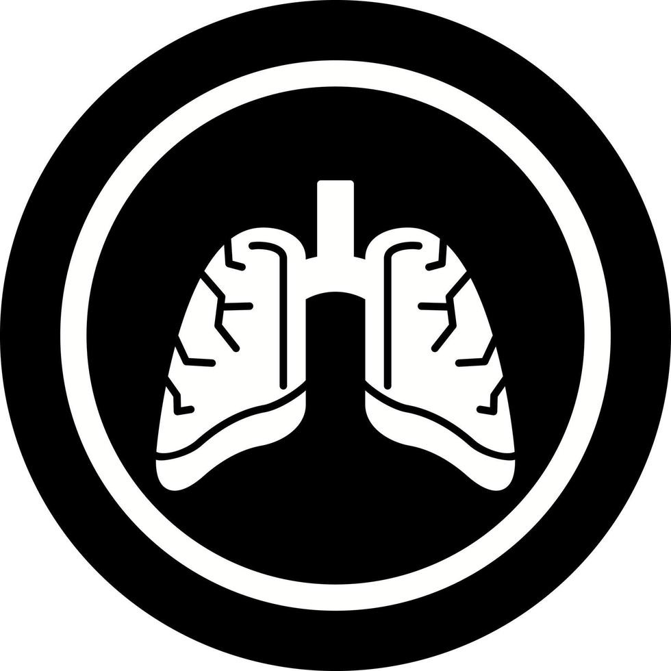 Lungs Vector Icon