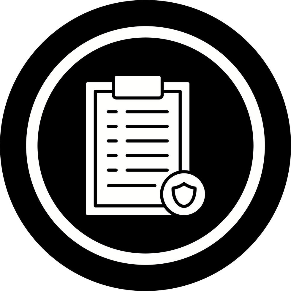 List Protection Vector Icon