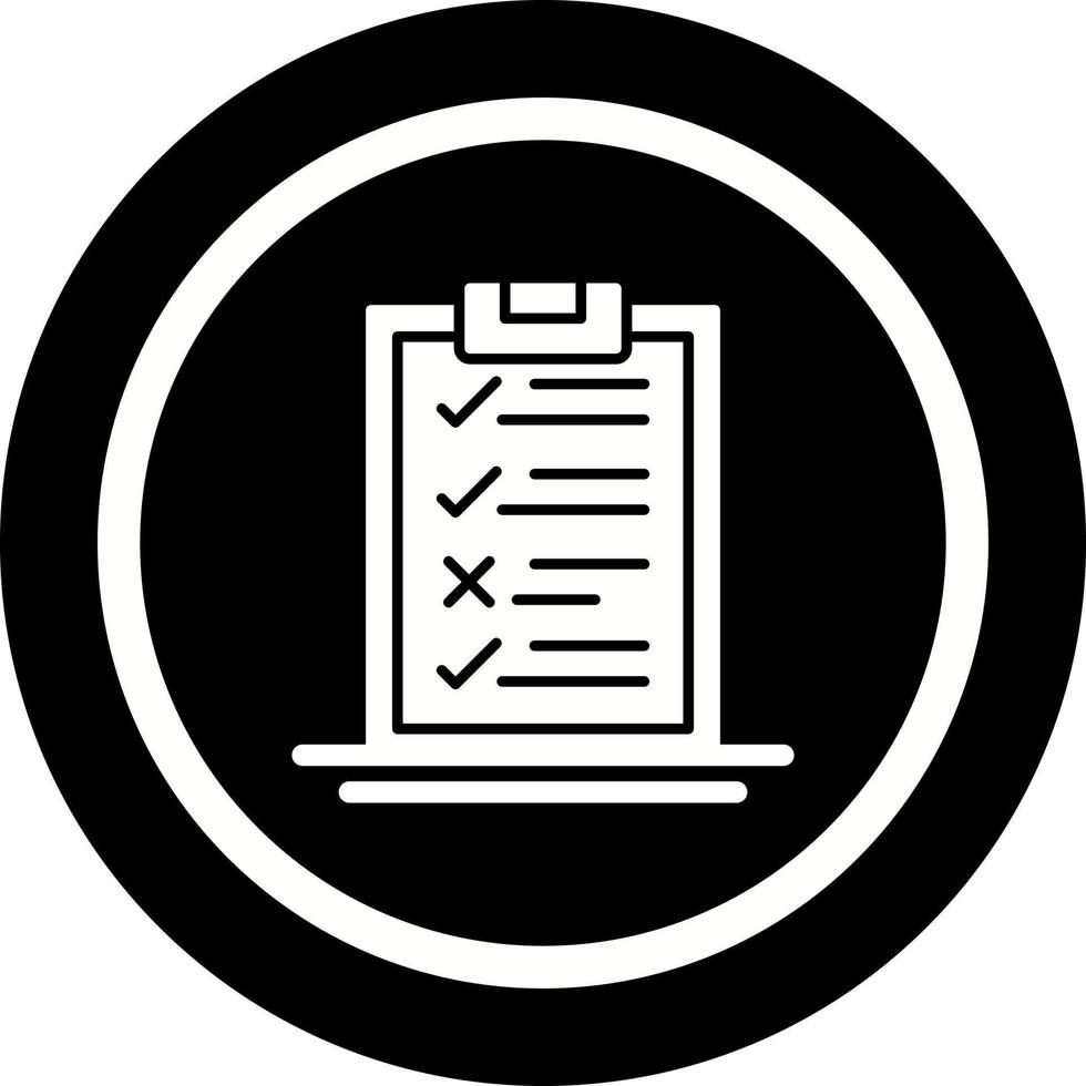 Delivery List Vector Icon