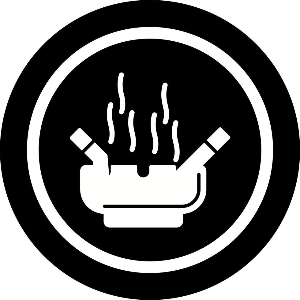 Ashtray Vector Icon