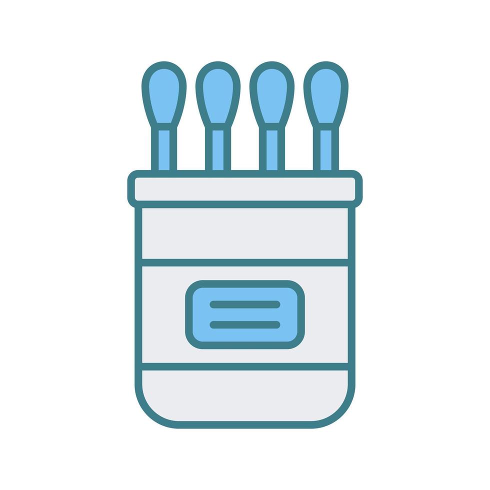 Cotton buds Vector Icon