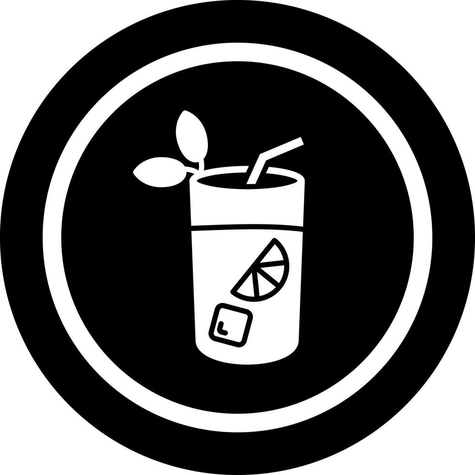 icono de vector de mojito