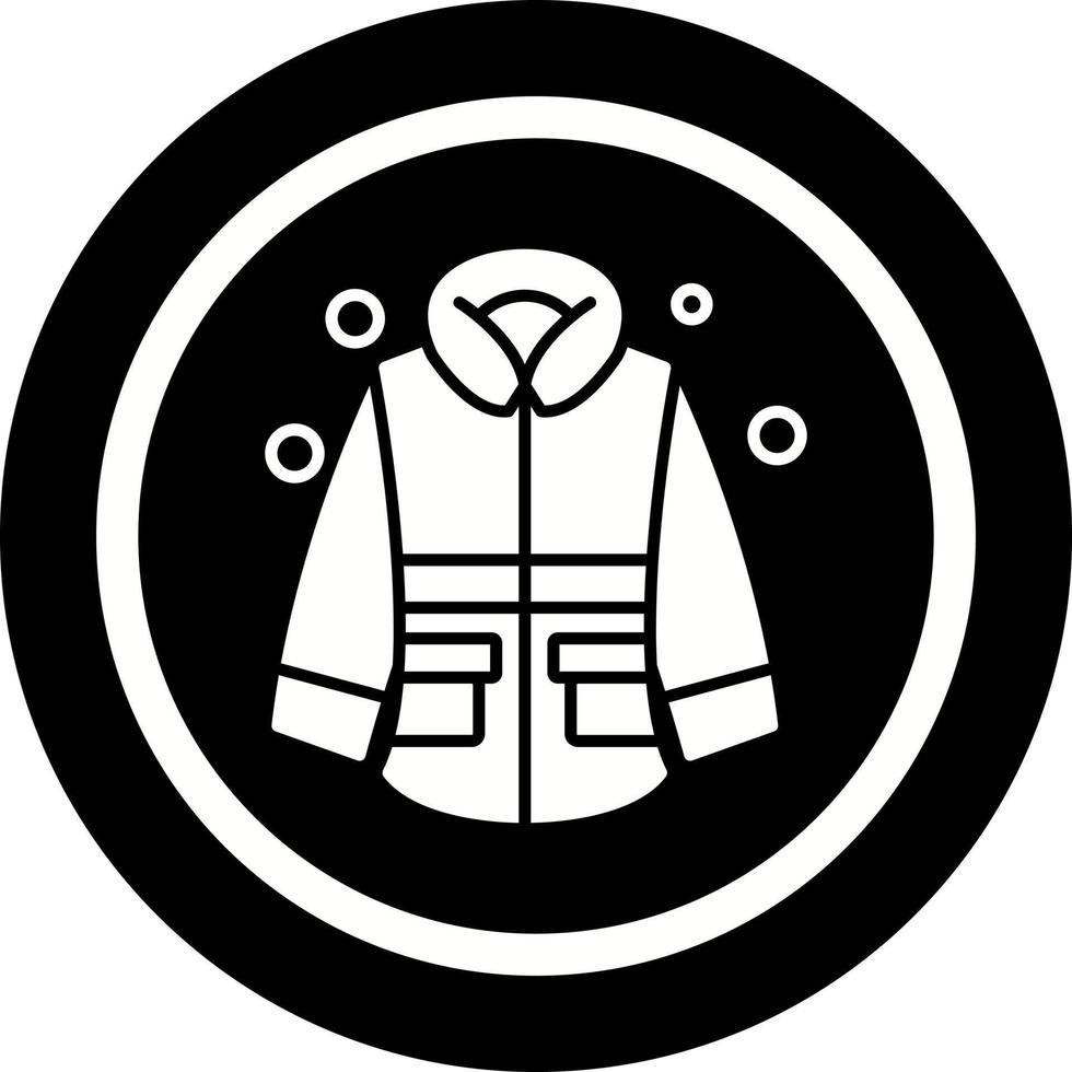 Winter Jacket Vector Icon