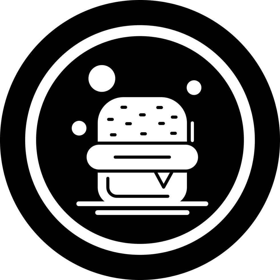 icono de vector de hamburguesa