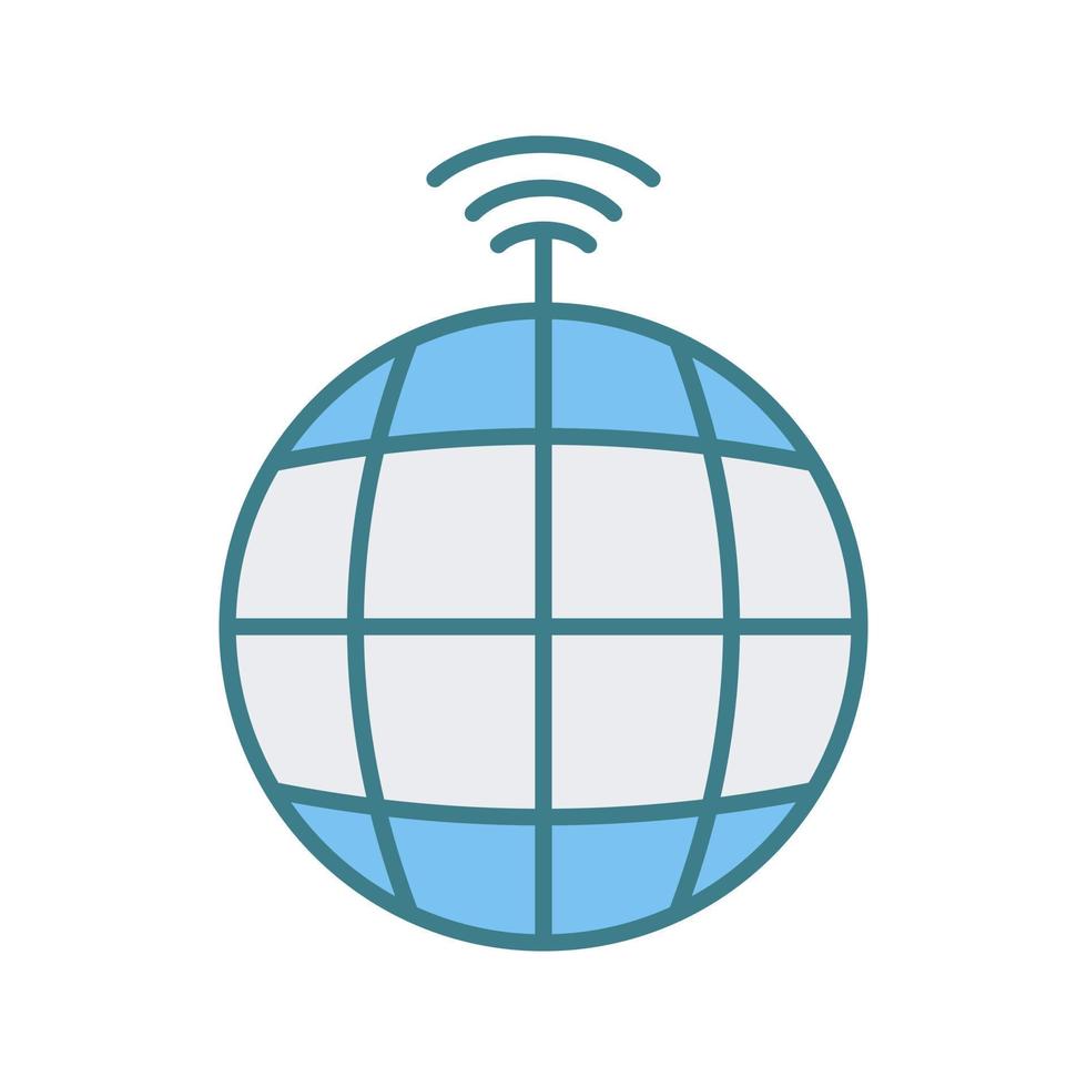 Global Signals Vector Icon