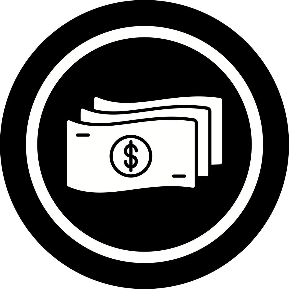 icono de vector de dinero