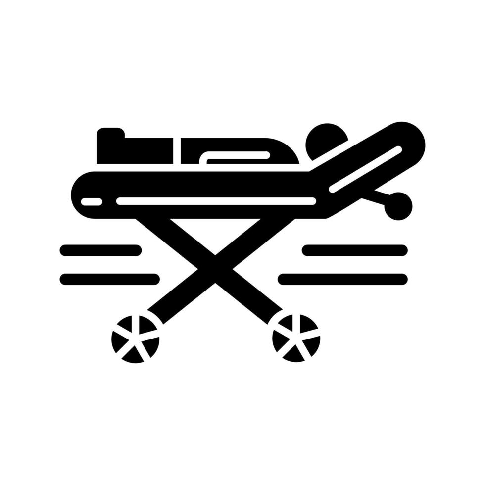 Stretcher Vector Icon 21418720 Vector Art at Vecteezy