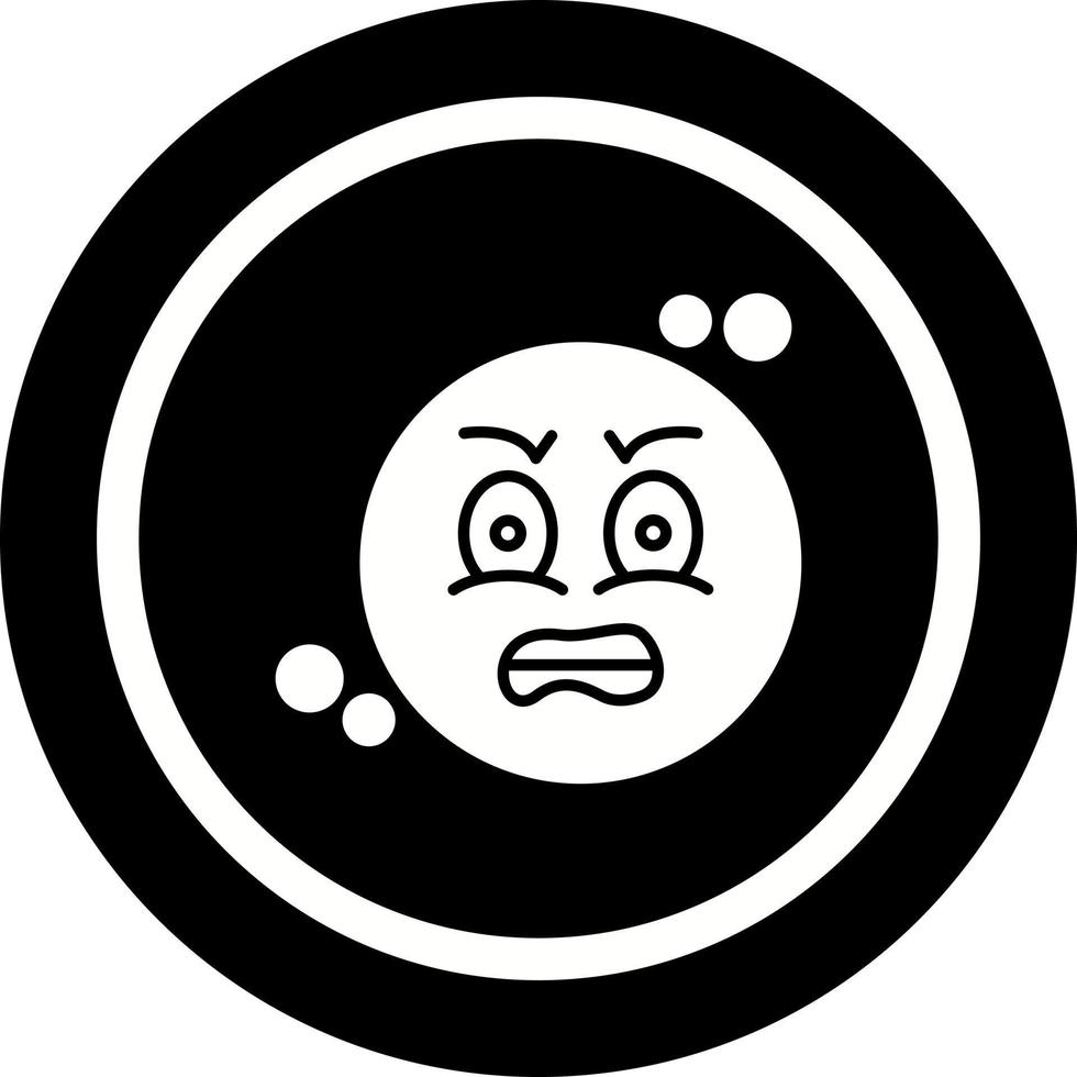 Angry Vector Icon