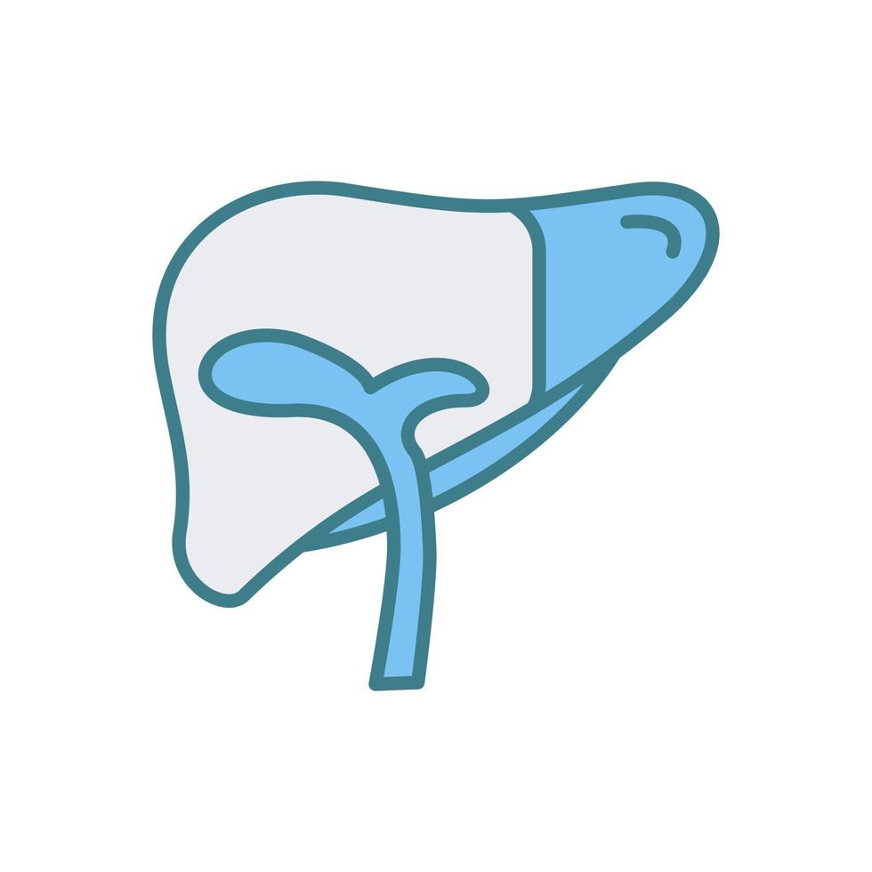 Liver Vector Icon