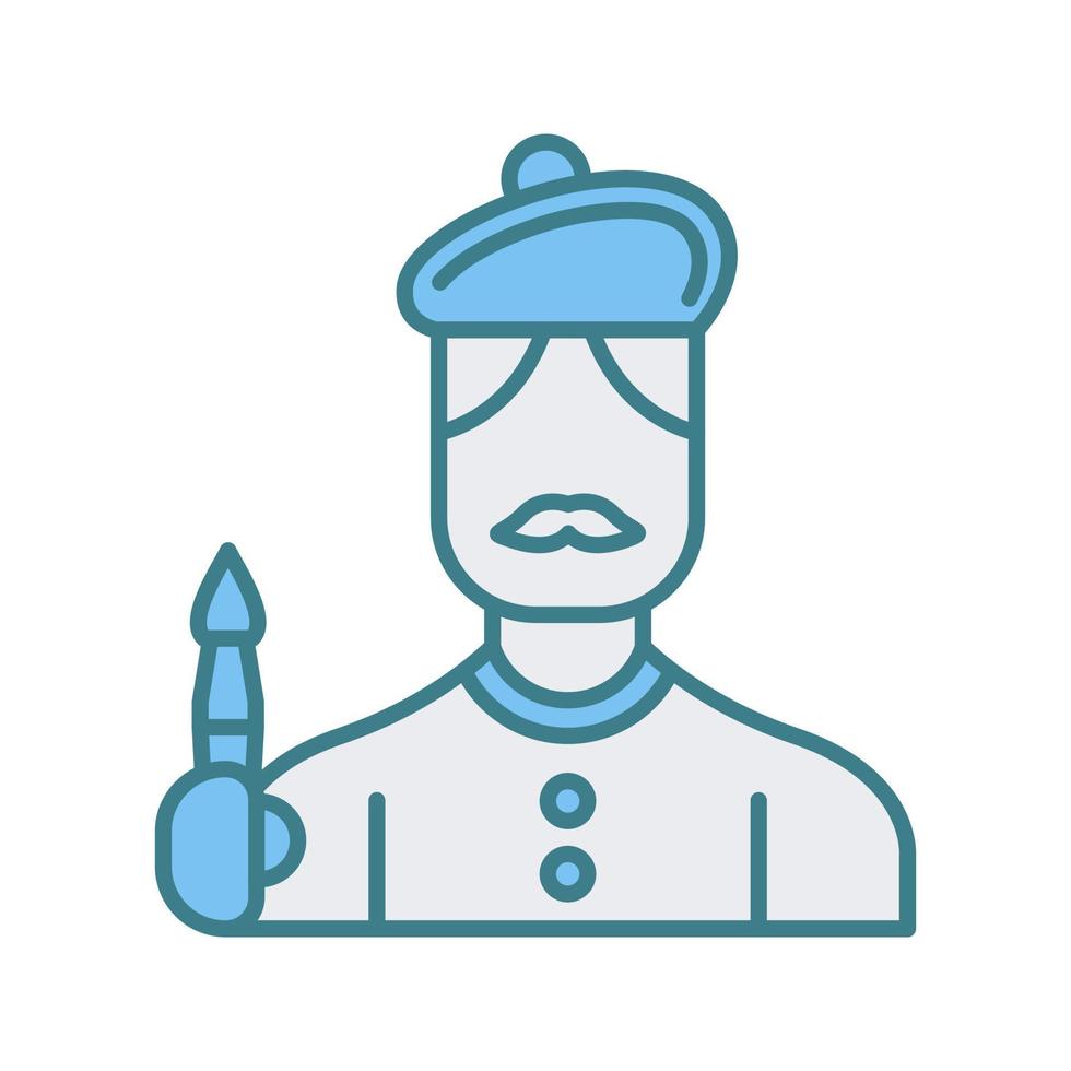 Artist Vector Icon