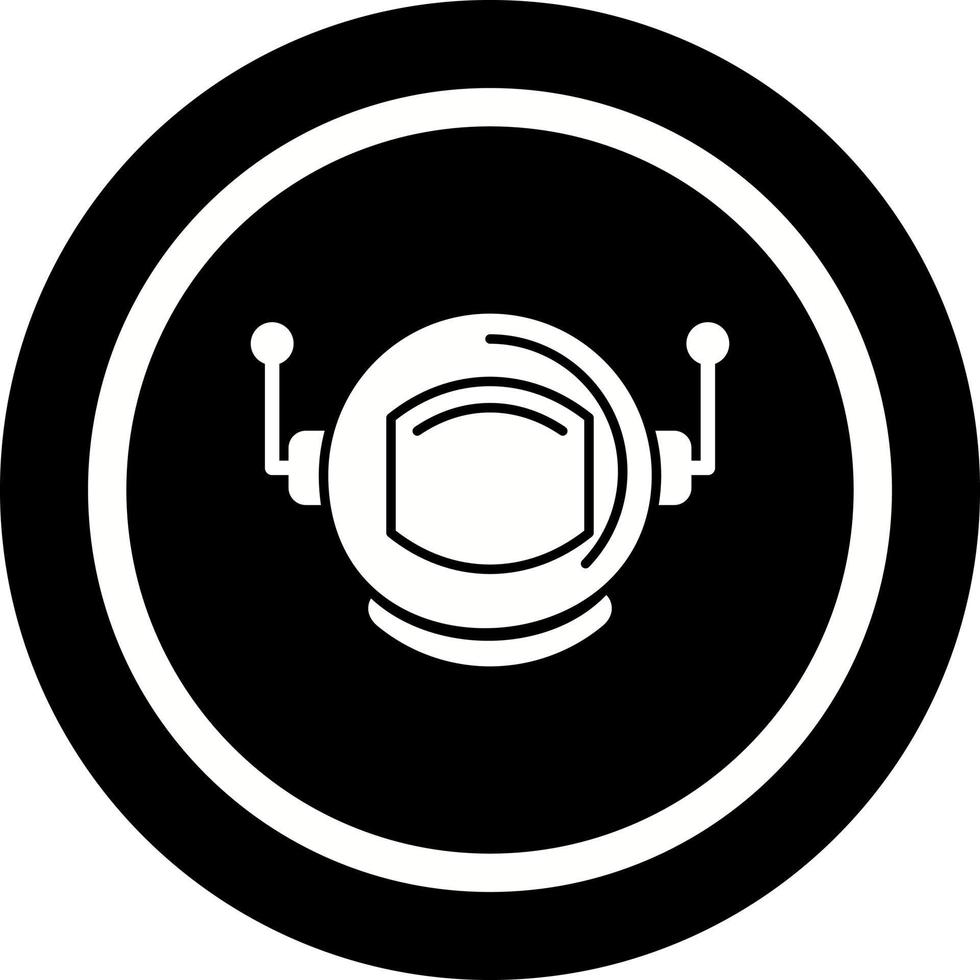 Astronaut Helmate Vector Icon