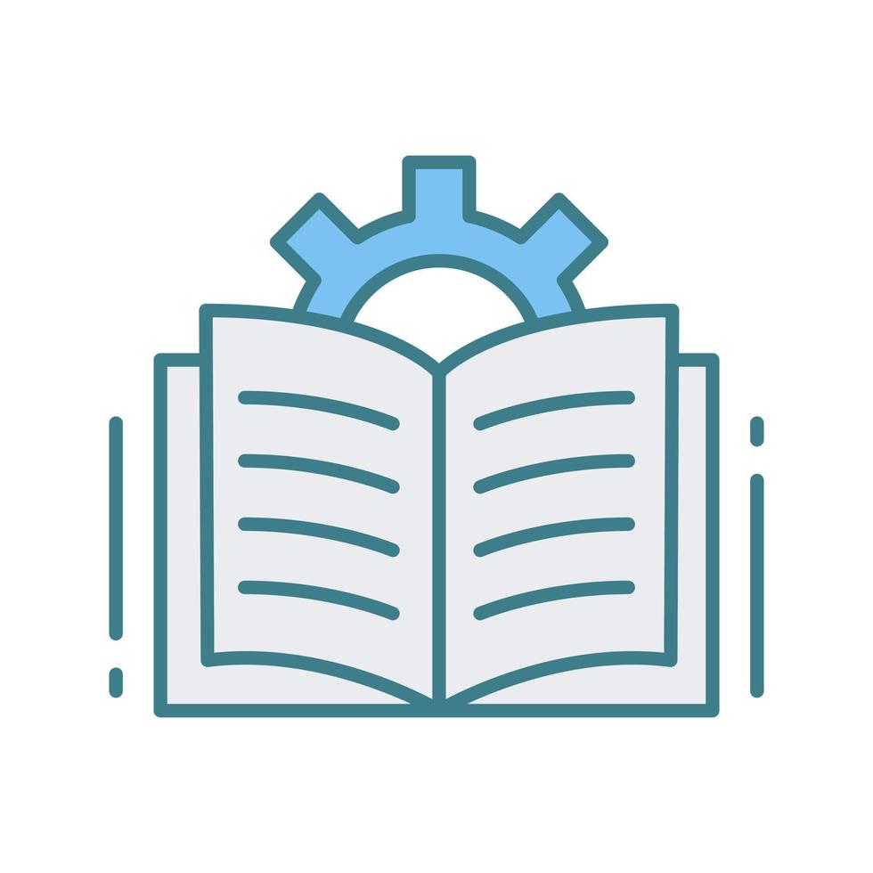 Open Book Vector Icon