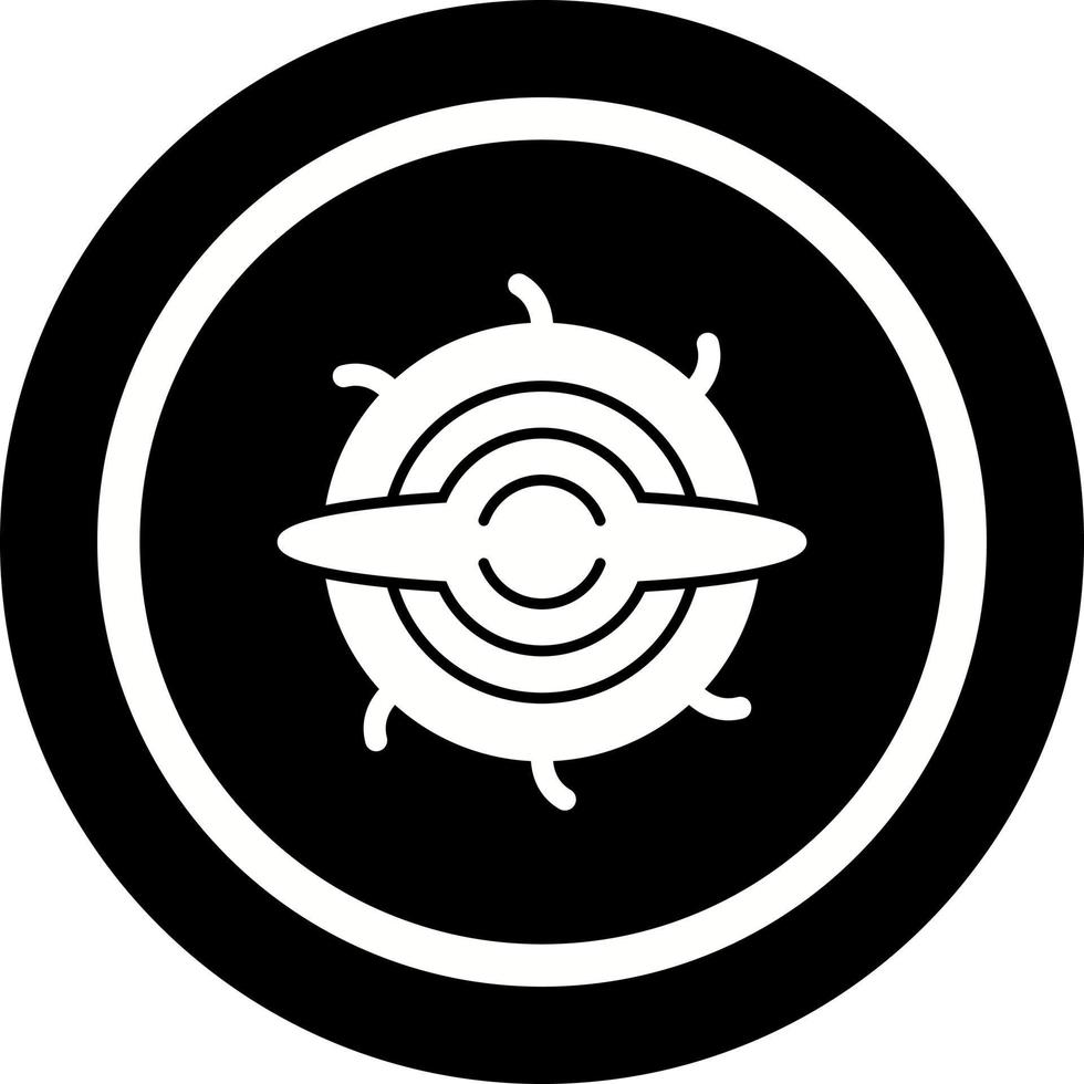 Black Hole Vector Icon